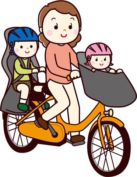 自転車へ子どもと一緒に ２人 ３人 ４人乗り ウェブらうんじ 岩槻版